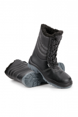 Ботинки зимние утепленные "Комфорт-Омон" с МП цвет черный