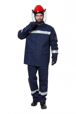 Куртка-накидка защитная от электродуги летняя СПн04-Л II (9 кал/см2)