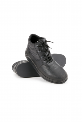 Ботинки "Асфальтоукладчик", мужские черные