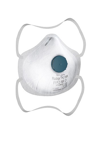 Респиратор Rutex® F2101 FFP2 (с клапаном выдоха) Рутекс